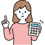 Woman With Calculator SVG Icon
